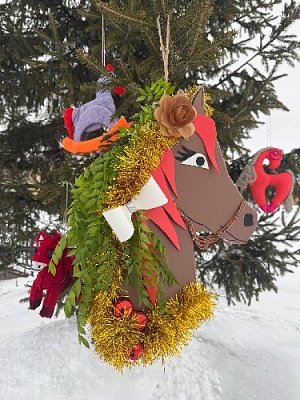 Лошадки на главную ёлку