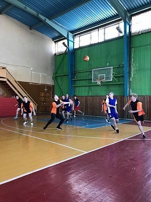 В Нагайбакском районе сыграли в баскетбол