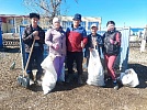Остроленцы начали уборку