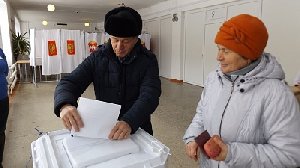 Ветераны спорта приняли участие в выборах Президента