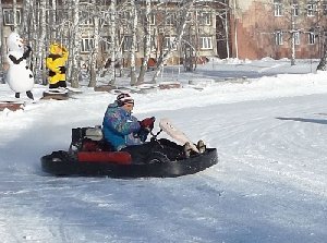 Представители Нагайбакского района снова попробовали свои силы в картинге