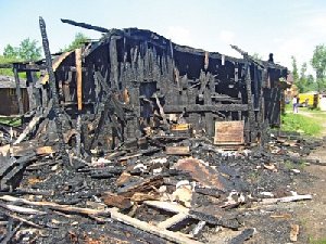 Гроза в Нагайбакском районе не обошлась без происшествий
