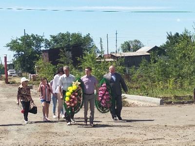 Почтили память погибших минутой молчания