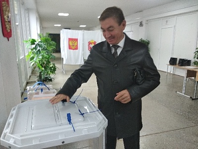 Жители Нагайбакского района активно начали принимать участие в голосовании