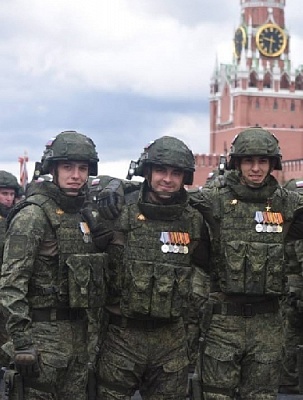 Наш боец будет участвовать в параде Победы!
