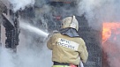В Нагайбакском районе загорелась баня