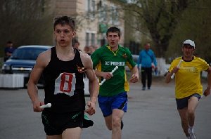 Эстафета в честь юбилея Победы