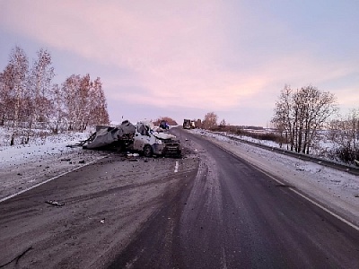 На территории Нагайбакского района произошла смертельная авария