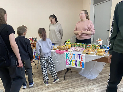 Апрельская ярмарка в школе 