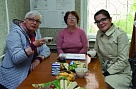 Нагайбакские библиотекари в честь профессионального праздника поили читателей чаем