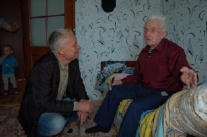 Поблагодарил за Победу!