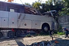 В аварии с автобусом в Новороссийске пострадали жители Челябинской области