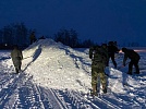 Жители микрорайона Черёмушки в районном центре возводят горку