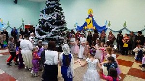 Для жителей Нагайбакского района показали рождественскую сказку