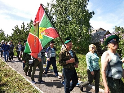 Защищали рубежи Родины