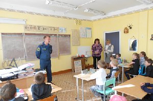 Нагайбакским школьникам рассказали о Чернобыльской трагедии