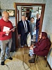 Жительнице села Париж вручили поздравление от президента России