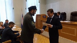 Нагайбакских дружинников поблагодарили