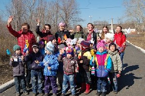Жители Нагайбакского района пели в "Землянке"