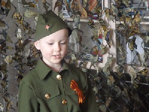 Ветеранов Нагайбакского района поздравляют школьники и дошколята