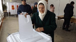 Бабушка забыла дома паспорт но не поленилась прийти на избирательный участок  ещё раз