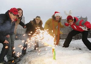 Как устроить новогодний фейерверк без печальных последствий?