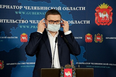 Алексей Текслер: ношение масок в учреждениях обязательно 