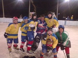 В Нагайбакском районе - «горячий» сезон для хоккея