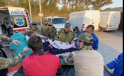 В Херсонской области помогли эвакуировать маломобильного жителя Камеруна с семьей.