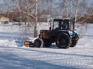 Нагайбакский район борется со снежной стихией