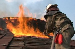 В Нагайбакском районе вновь пожар