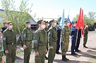 Юные остроленцы провели парад перед домом ветерана 
