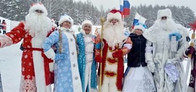 Нагайбакские Дед Мороз и Снегурочка стали лучшими!