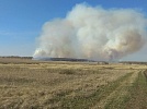 В Нагайбакском районе полыхают степные пожары 